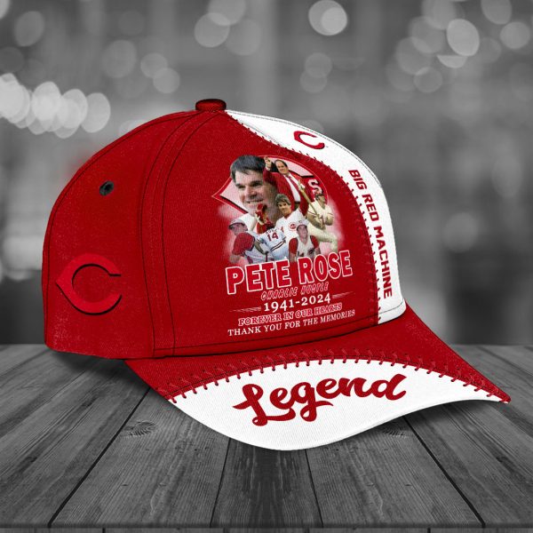 Pete Rose x Cincinnati Reds Classic Cap - HOATT 6617