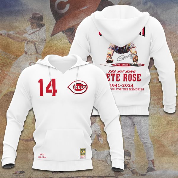 Pete Rose x Cincinnati Reds 3D Apparel – TANTN 8719