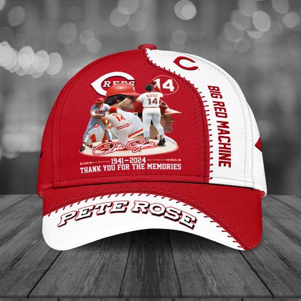 Pete Rose x Cincinnati Reds Classic Cap - HOATT 6618