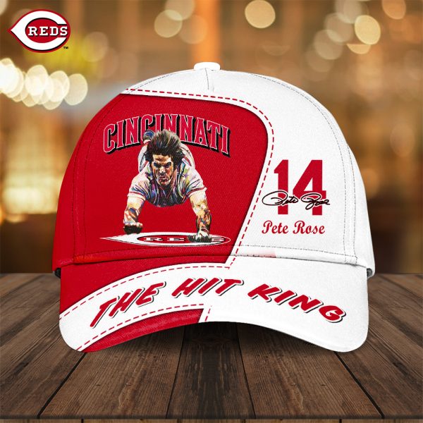 Pete Rose x Cincinnati Reds Classic Cap - TANTN 8723