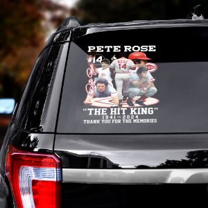 Pete Rose x Cincinnati Reds 3D Decal – HOATT 6625