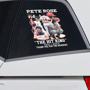 Pete Rose x Cincinnati Reds 3D Decal – HOATT 6625