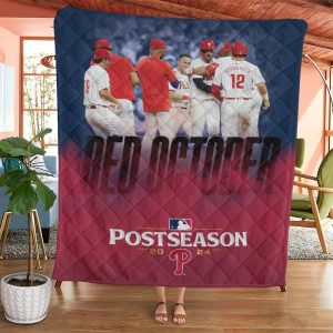 Philadelphia Phillies Quilt Blanket - TANTN 8614