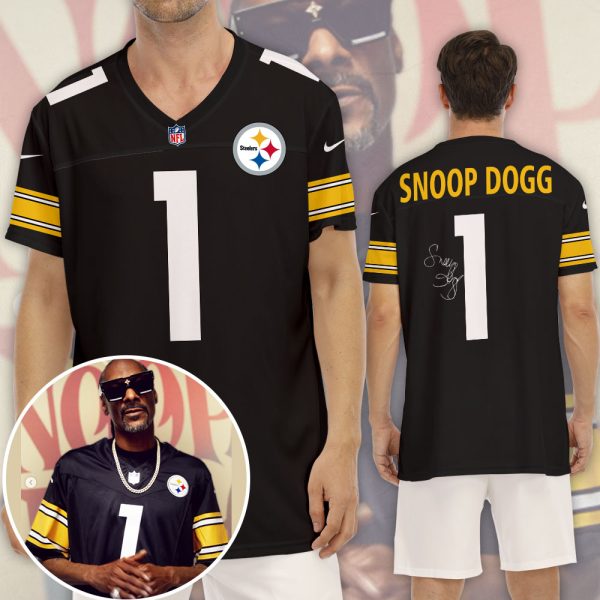 Pittsburgh Steelers x Snoop Dogg 3D Football Jersey - MAITM 8505