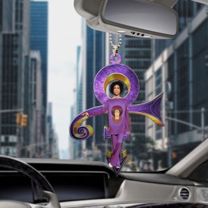 Prince Custom Shape 2-sided Acrylic Car Ornament - HOATT 6886