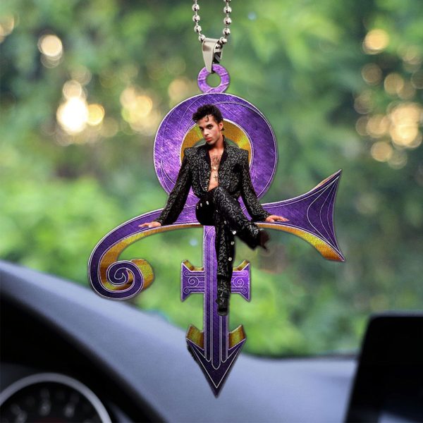 Prince Custom Shape 2-sided Acrylic Car Ornament - HOATT 6887