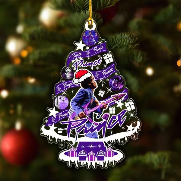 Prince Custom Shape Clear 1-sided Acrylic Ornament - VANDH 3623