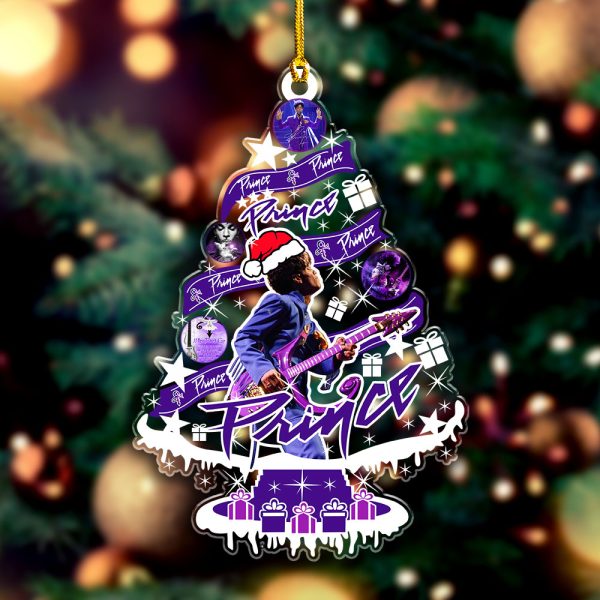 Prince Custom Shape Clear 1-sided Acrylic Ornament - VANDH 3623