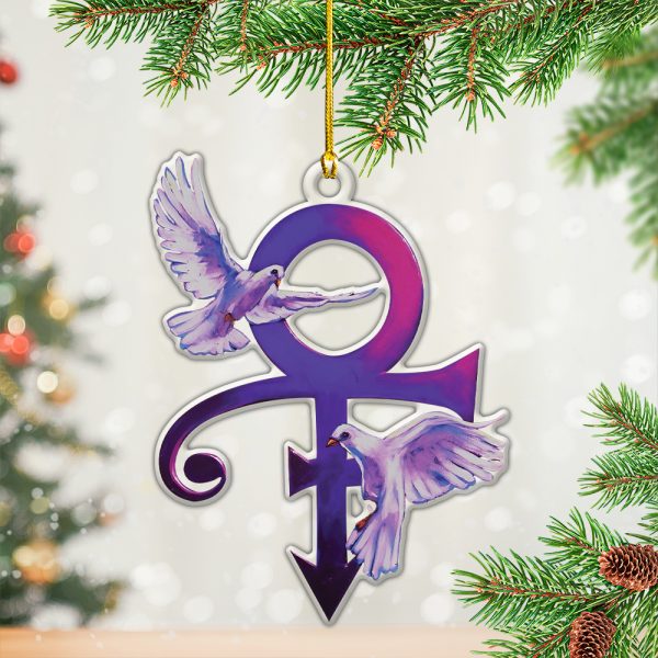 Prince Custom Shape Clear 1-sided Acrylic Ornament - HOATT 6650