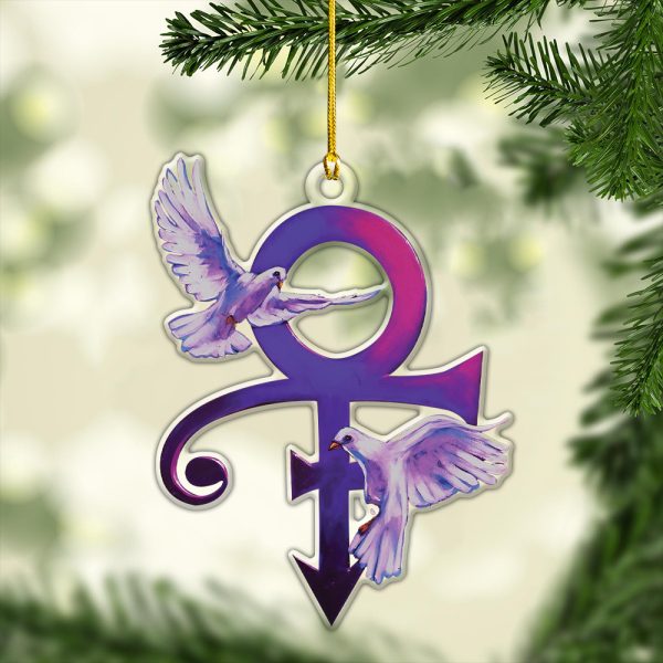 Prince Custom Shape Clear 1-sided Acrylic Ornament - HOATT 6650