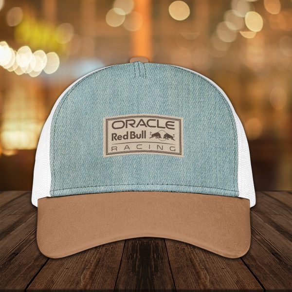 Red Bull Racing F1 Trucker Hat With Half-mesh - TANTN 8755