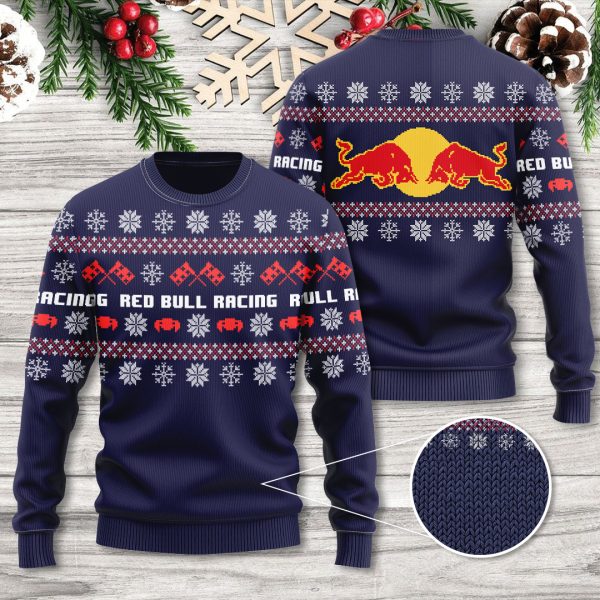 Red Bull Racing F1 3D Ugly Sweater - TANTN 8715