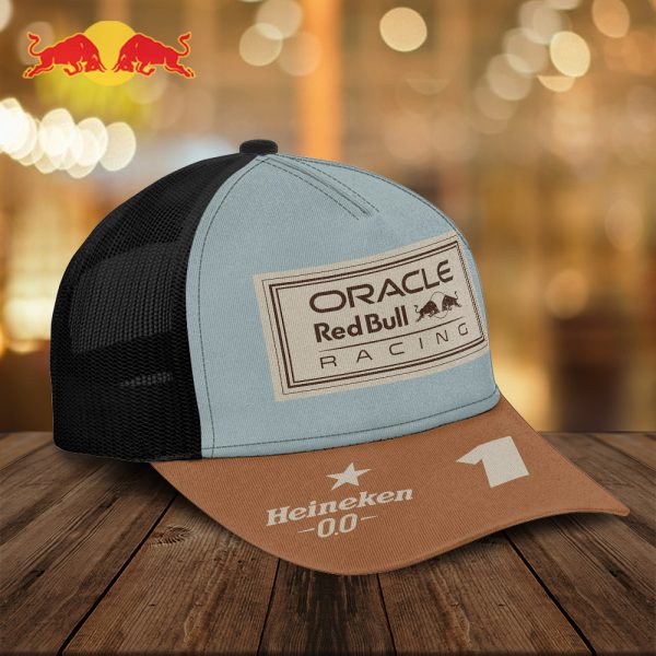 Red Bull Racing F1 MV1 Trucker Hat With Half-mesh - TANTN 8756