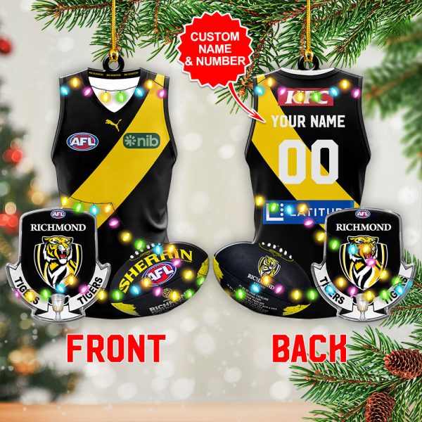 Personalized Richmond FC Custom Shape 2-sided Acrylic Ornament – VANDH 3851