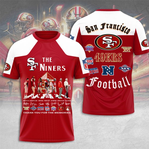 San Francisco 49ers 3D Apparel - MAITM 8441