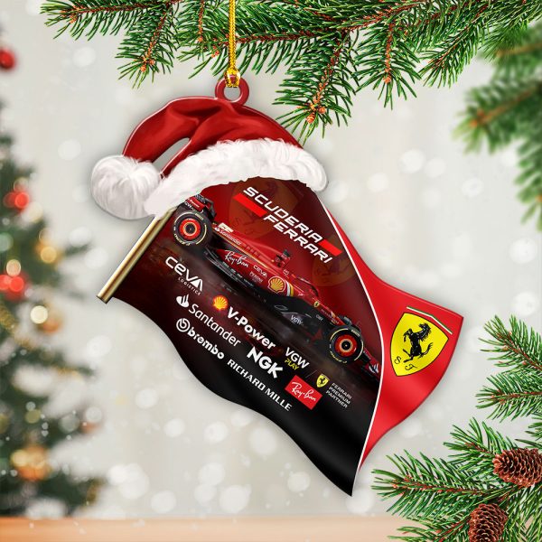 Scuderia Ferrari Custom Shape 2-sided Acrylic Ornament – HOATT 6738