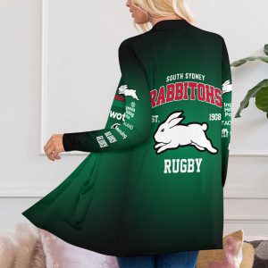 South Sydney Rabbitohs Women's Patch Pocket Cardigan - VANDH 3774