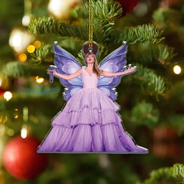 Taylor Swift Custom Shape 2-sided Acrylic Ornament – TANTN 8793.2