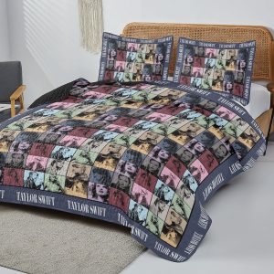 Taylor Swift Quilt Bedding Set - VANDH 3746