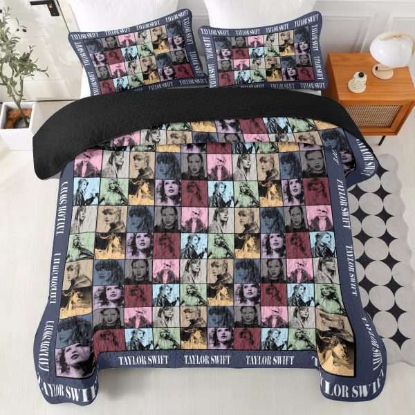 Taylor Swift Quilt Bedding Set - VANDH 3746