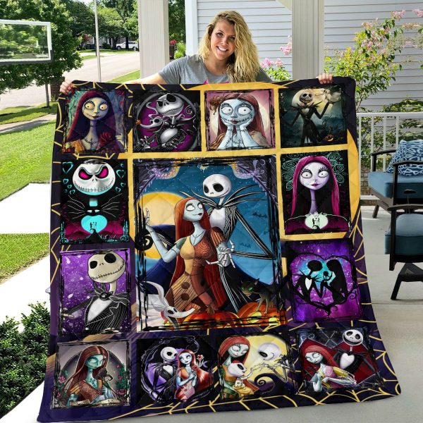 The Nightmare Before Christmas Quilt Blanket - HOATT 6711