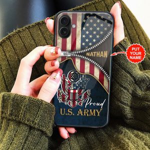 Personalized United States Army Phone Case - GNE 1782