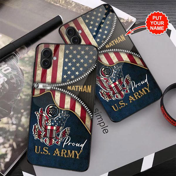 Personalized United States Army Phone Case - GNE 1782