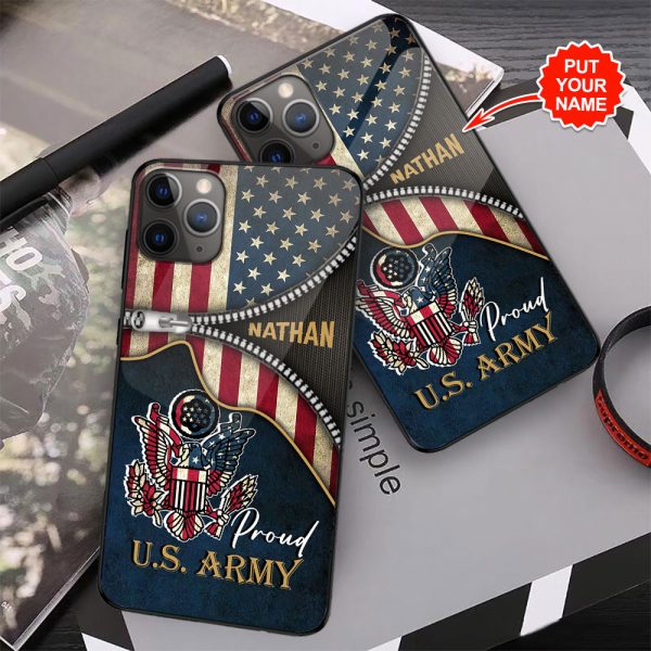 Personalized United States Army Phone Case - GNE 1782