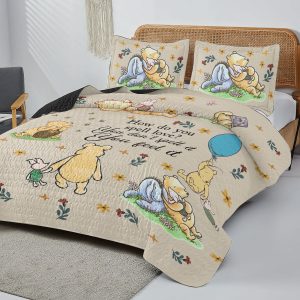 Winnie the Pooh Quilt Bedding Set - VANDH 3747