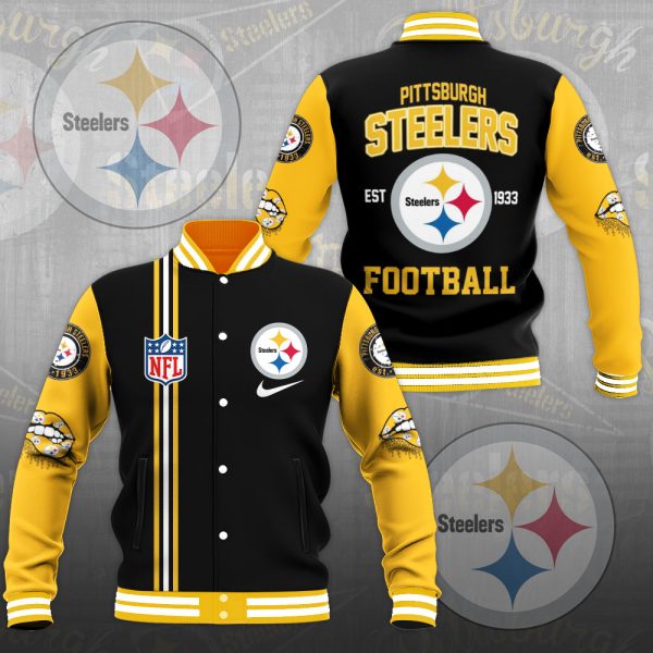 Pittsburgh Steelers Varsity Jacket - MAITM 8495