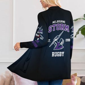 Melbourne Storm Women's Patch Pocket Cardigan - VANDH 3768