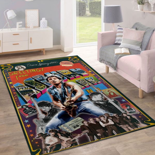 Bruce Springsteen Rectangular Rug - HOATT 6911