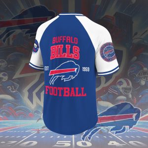 Buffalo Bills Raglan V-neck Jersey - MAITM 8692