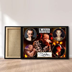 Linkin Park x Chester Bennington Rectangle Canvas With Inner Frame - MAITM 8878