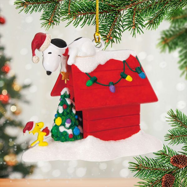 Snoopy Custom Shape 2-sided Acrylic Ornament – HOATT 7035