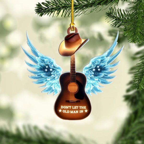 Toby Keith Custom Shape 2-sided Acrylic Ornament - MAITM 8704