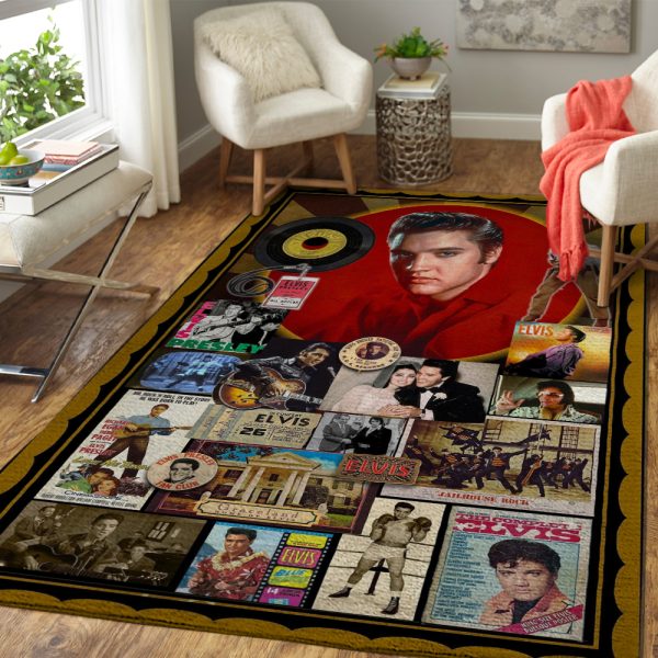 Elvis Presley Rectangular Rug - HOATT 6910