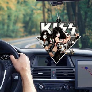 Kiss Band Custom Shape 1-sided Acrylic Car Ornament - HOATT 6968