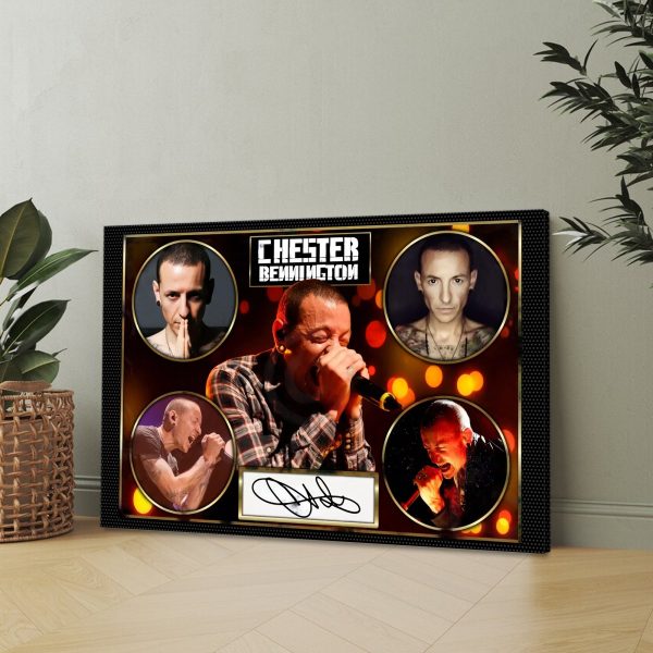 Linkin Park x Chester Bennington Rectangle Canvas With Inner Frame - MAITM 8878