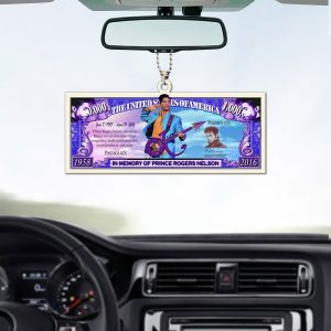 Prince Custom Shape 2-sided Acrylic Car Ornament - MAITM 8913