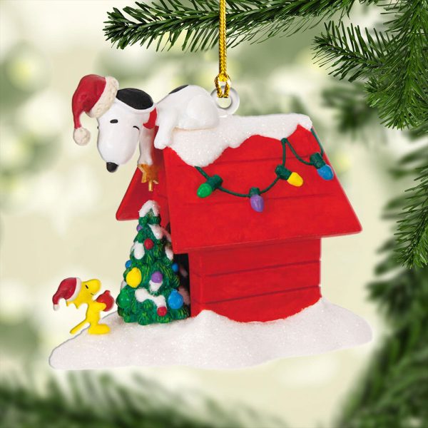 Snoopy Custom Shape 2-sided Acrylic Ornament – HOATT 7035