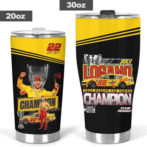 Joey Logano Tumbler Cup - HOATT 7054