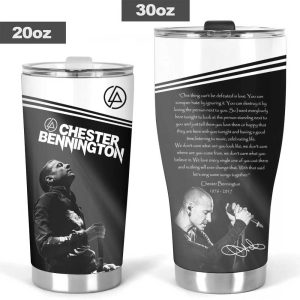 Linkin Park x Chester Bennington Tumbler Cup - MAITM 8817