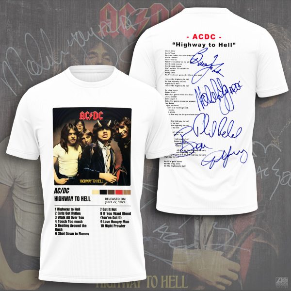 AC/DC 3D Apparel - GNE 2032