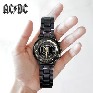 AC/DC Black Stainless Steel Watch - GNE 2022