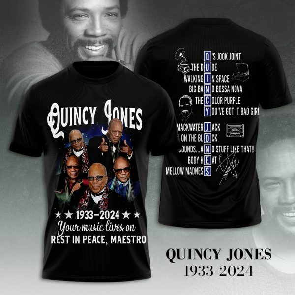 Quincy Jones 3D Apparel - ANHNV 5591