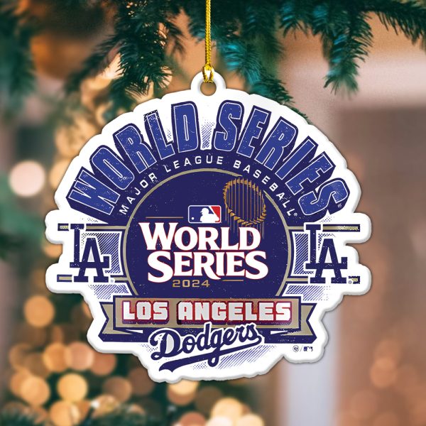 Los Angeles Dodgers Custom Shape 1-sided Acrylic Ornament - ANHNV 5597