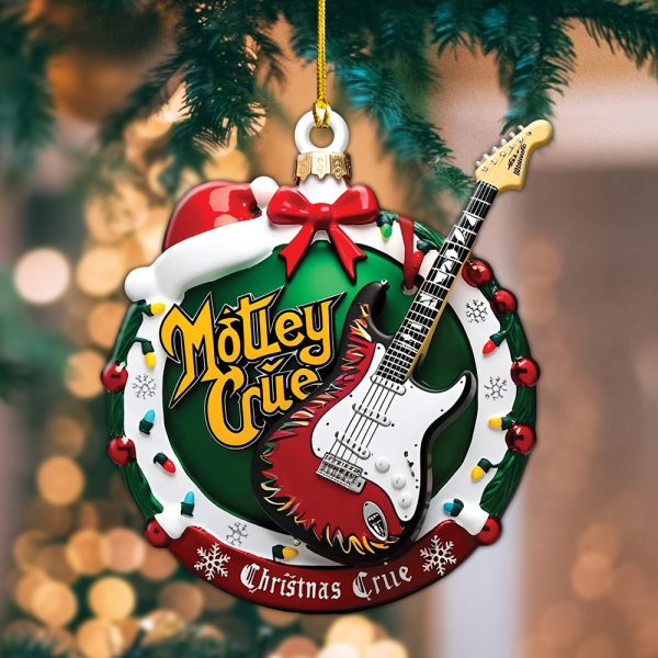 Mötley Crüe Custom Shape 2-sided Acrylic Ornament – ANHNV 5607.2