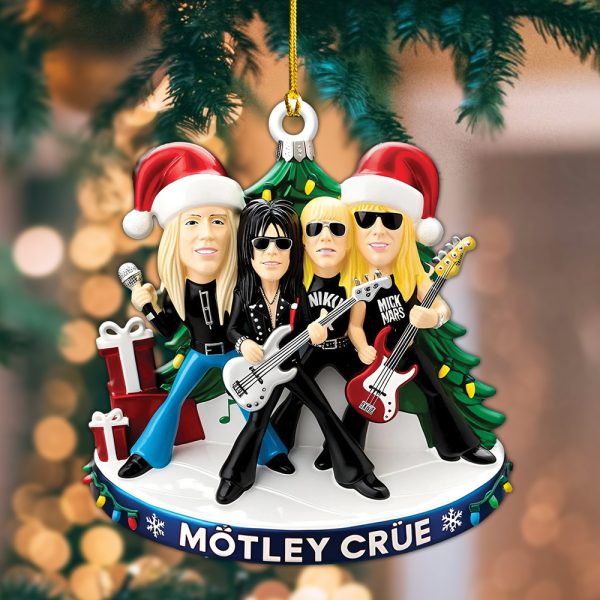 5PCS Mötley Crüe Custom Shape 2-sided Acrylic Ornament – ANHNV 5607