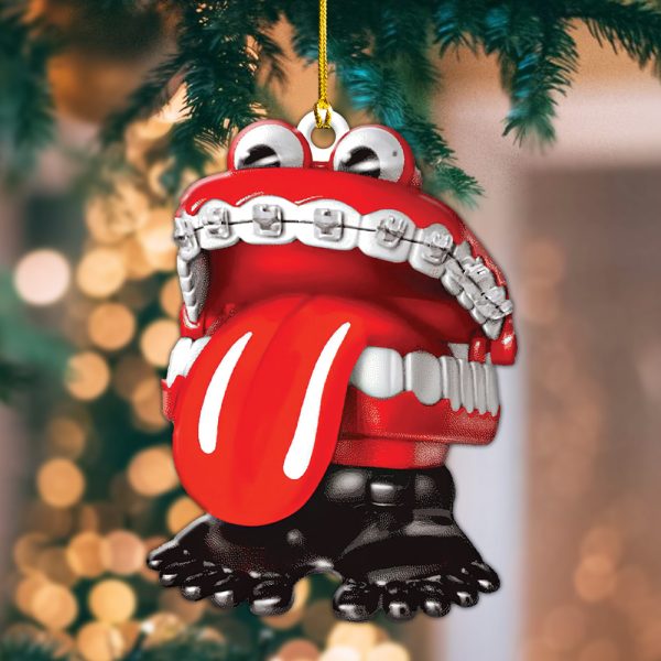 The Rolling Stones Custom Shape 2-sided Acrylic Ornament – ANHNV 5612.1